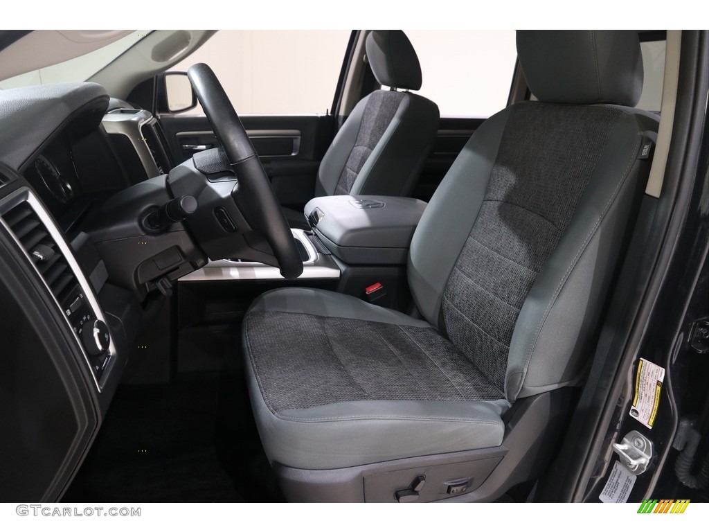 2017 1500 Big Horn Crew Cab 4x4 - Maximum Steel Metallic / Black/Diesel Gray photo #5