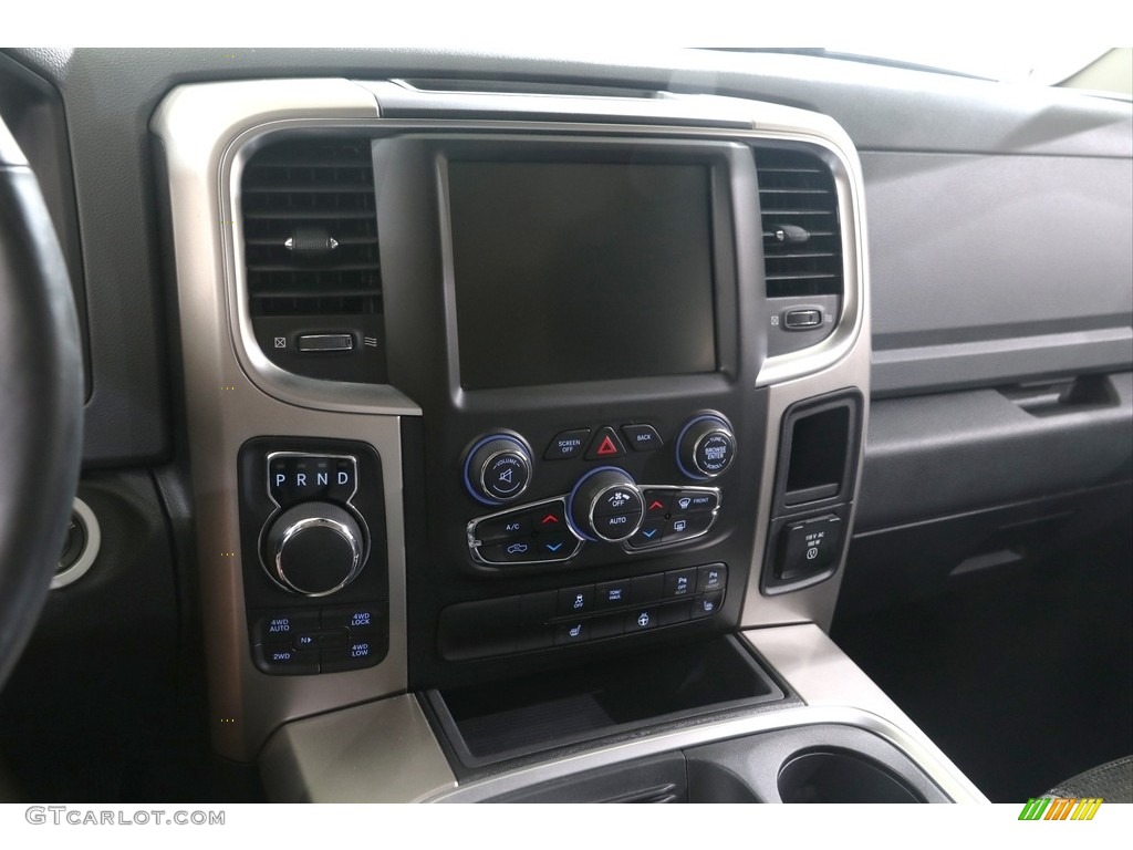 2017 1500 Big Horn Crew Cab 4x4 - Maximum Steel Metallic / Black/Diesel Gray photo #9