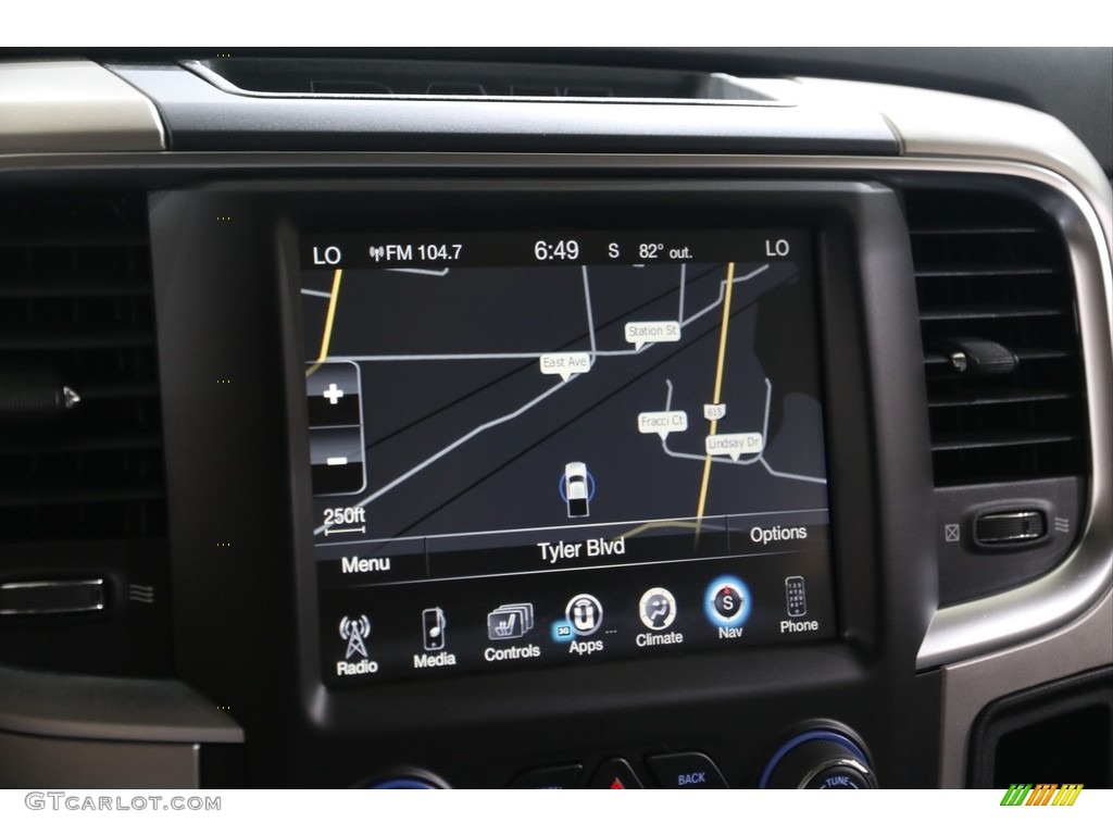 2017 1500 Big Horn Crew Cab 4x4 - Maximum Steel Metallic / Black/Diesel Gray photo #16