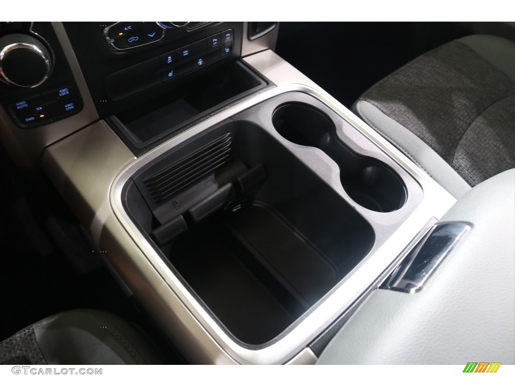 2017 1500 Big Horn Crew Cab 4x4 - Maximum Steel Metallic / Black/Diesel Gray photo #18