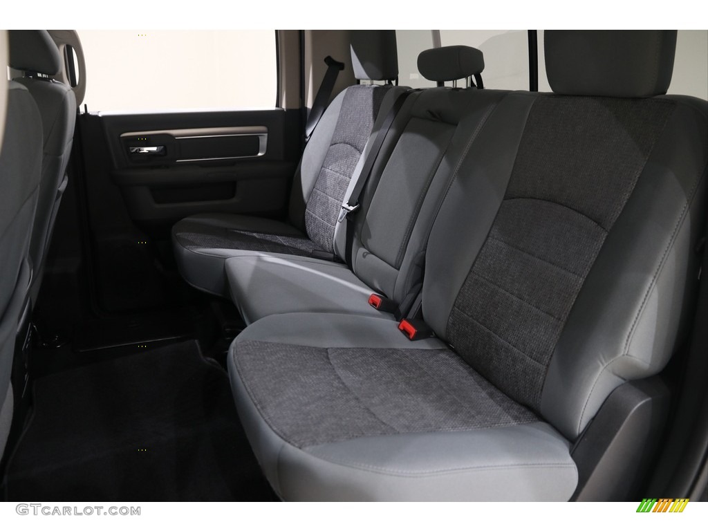 2017 1500 Big Horn Crew Cab 4x4 - Maximum Steel Metallic / Black/Diesel Gray photo #23