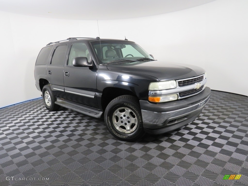 2005 Tahoe LS - Black / Gray/Dark Charcoal photo #4