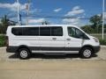 Oxford White 2016 Ford Transit 350 Van XLT LR Long Exterior