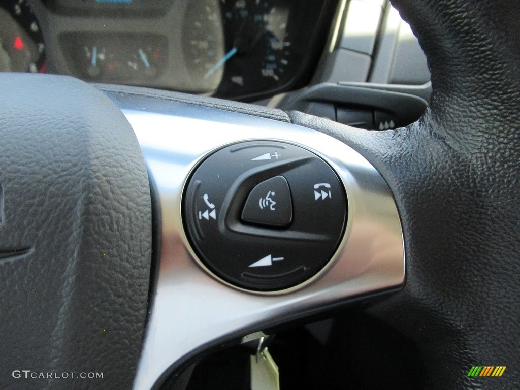 2016 Ford Transit 350 Van XLT LR Long Charcoal Black Steering Wheel Photo #139048906