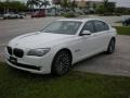 2009 Alpine White BMW 7 Series 750Li Sedan  photo #12