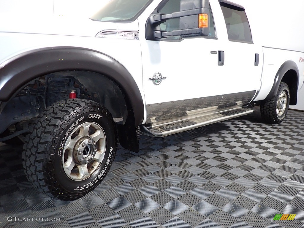 2013 F250 Super Duty XLT Crew Cab 4x4 - Oxford White / Steel photo #6