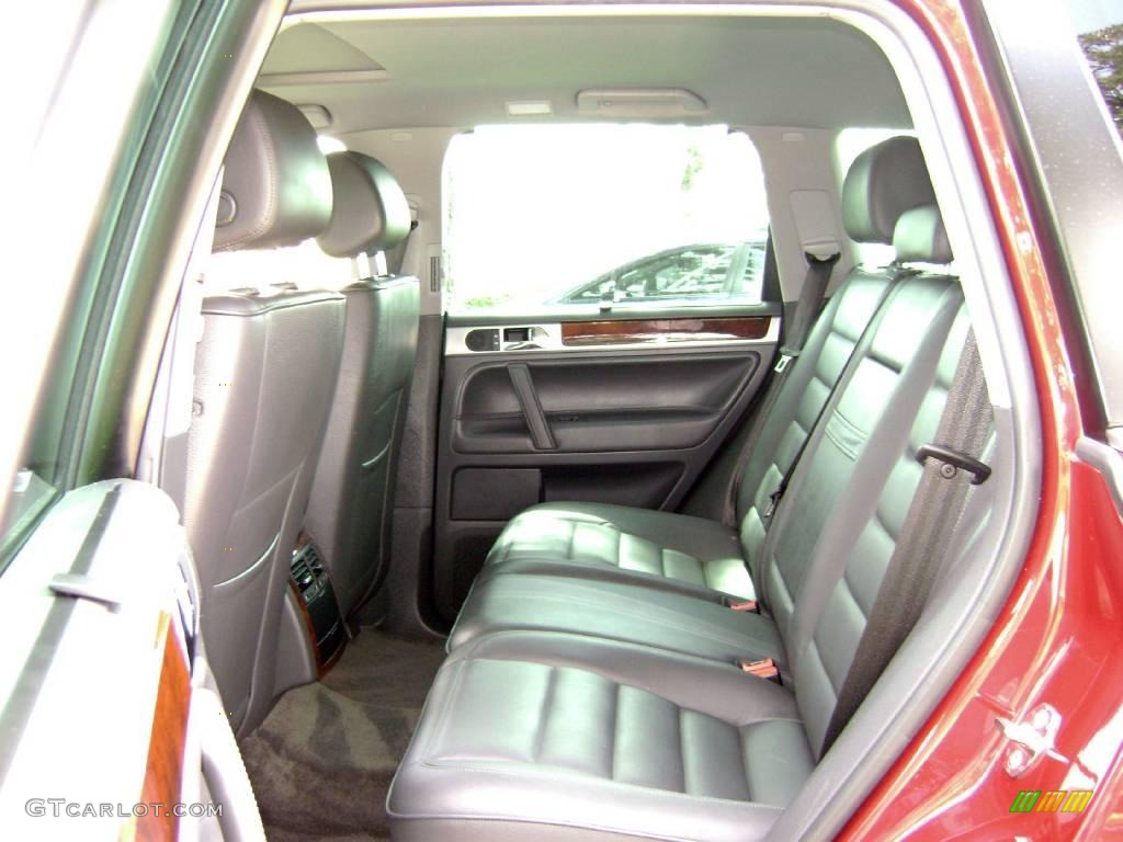 2005 Touareg V6 - Colorado Red Metallic / Anthracite photo #12