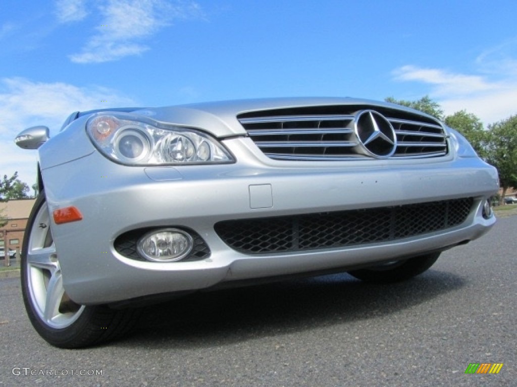 2007 CLS 550 - Iridium Silver Metallic / Black photo #2