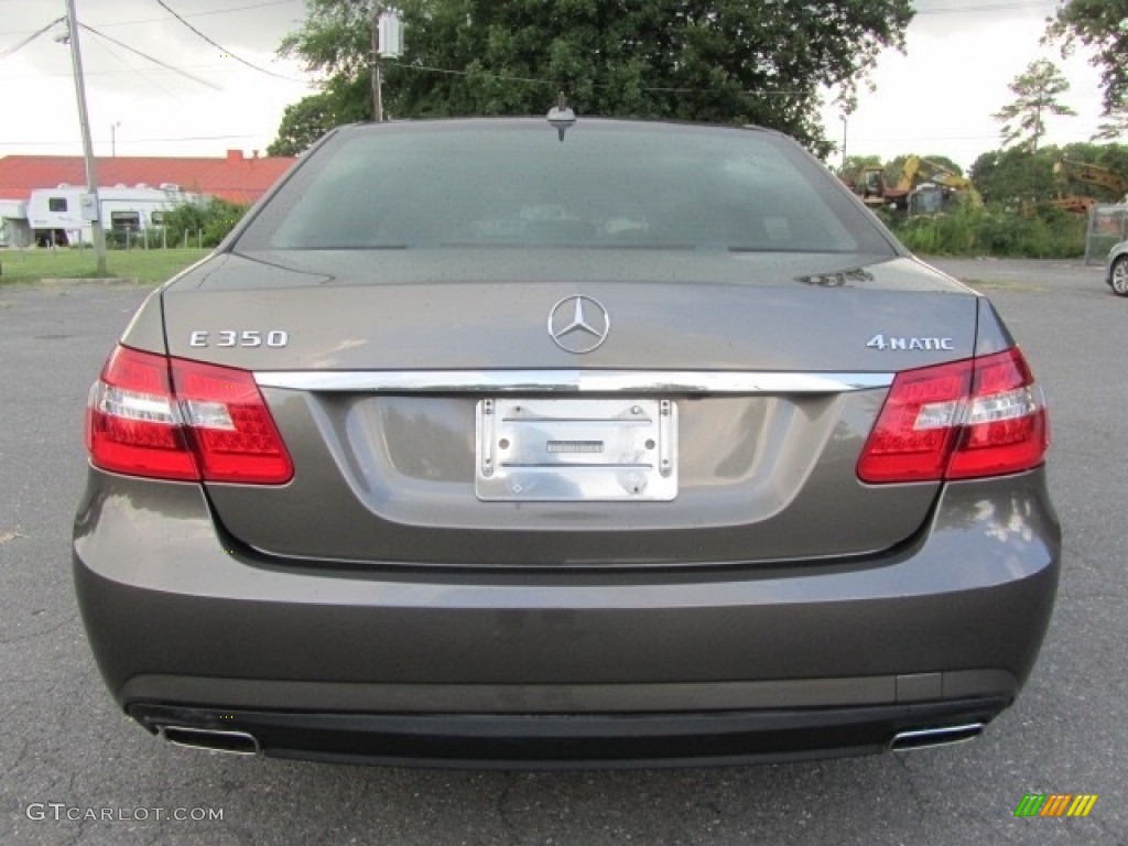 2012 E 350 4Matic Sedan - Indium Grey Metallic / Almond/Mocha photo #9