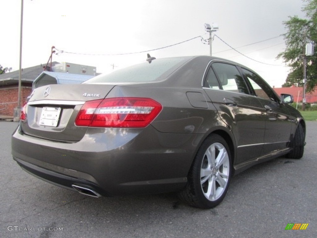 Indium Grey Metallic 2012 Mercedes-Benz E 350 4Matic Sedan Exterior Photo #139052701