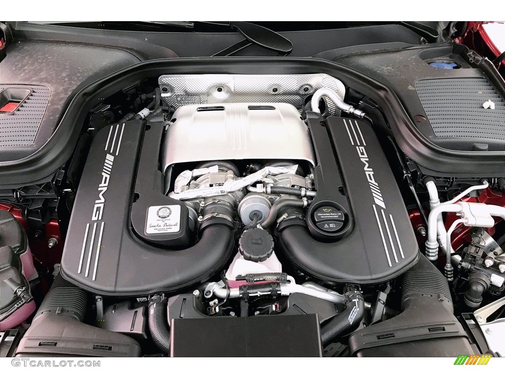 2020 Mercedes-Benz GLC AMG 63 4Matic 4.0 Liter AMG biturbo DOHC 32-Valve VVT V8 Engine Photo #139053046