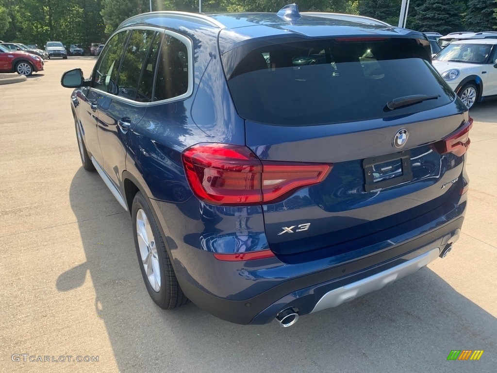 2020 X3 xDrive30i - Phytonic Blue Metallic / Black photo #2