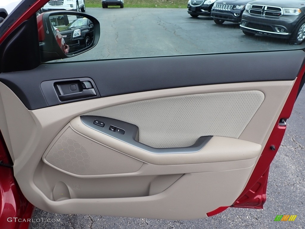 2012 Optima LX - Spicy Red / Beige photo #7