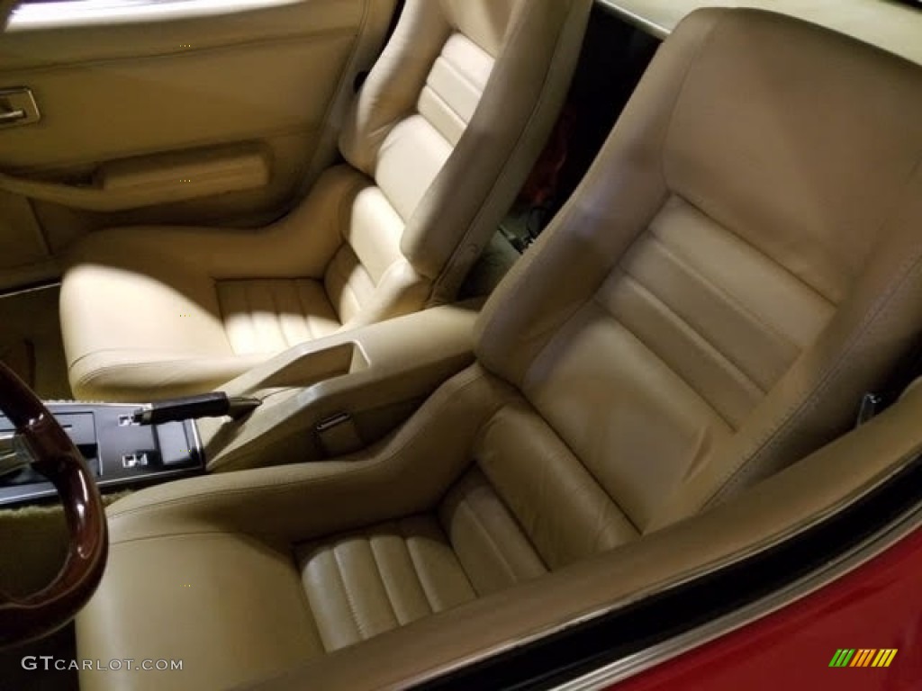 1980 Corvette Coupe - Red / Doeskin photo #9