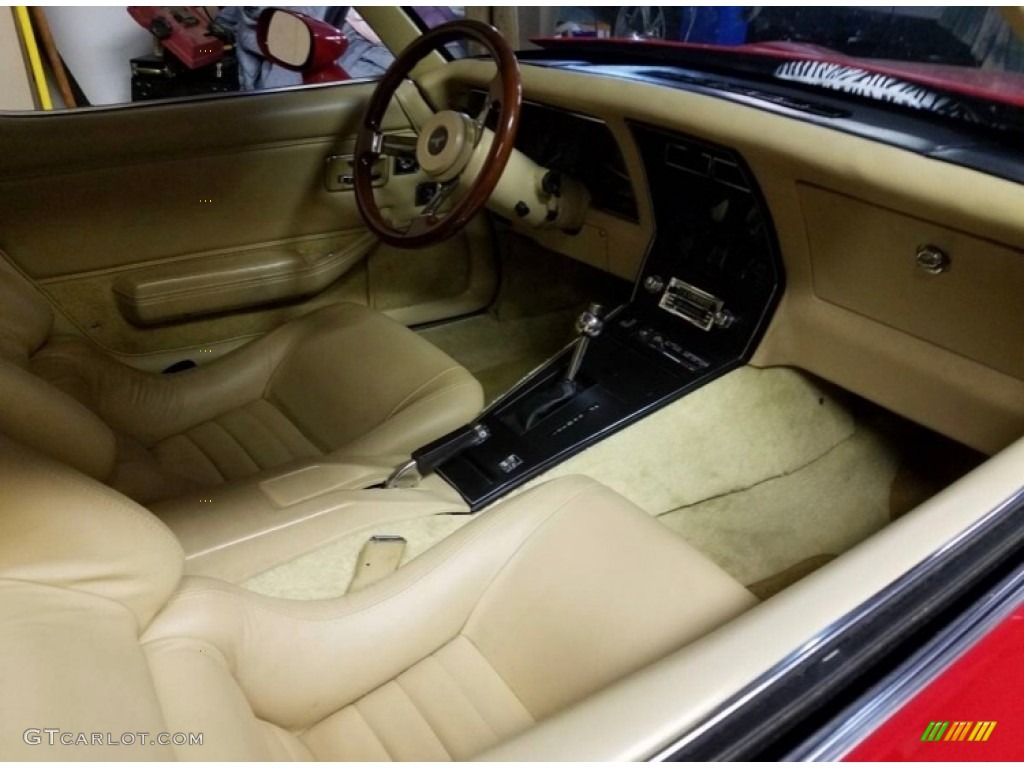 1980 Corvette Coupe - Red / Doeskin photo #10