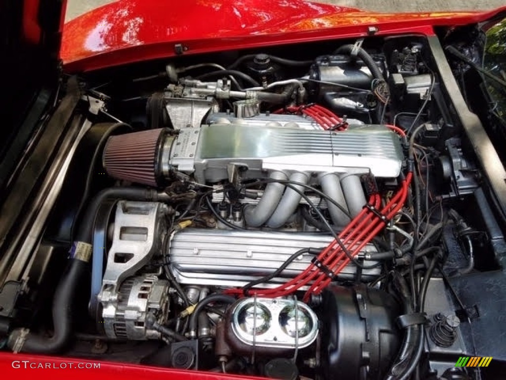 1980 Corvette Coupe - Red / Doeskin photo #11