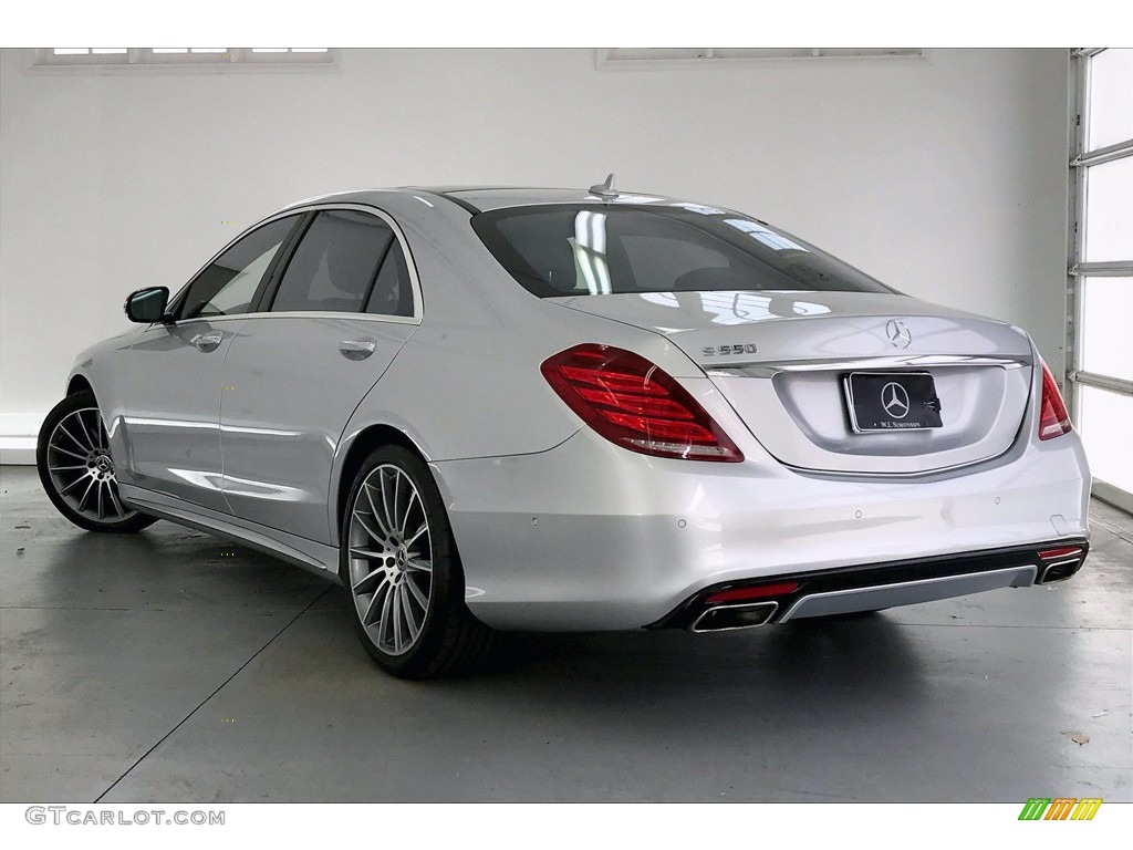 2017 S 550 Sedan - Iridium Silver Metallic / Black photo #10