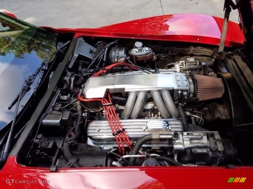 1980 Corvette Coupe - Red / Doeskin photo #12