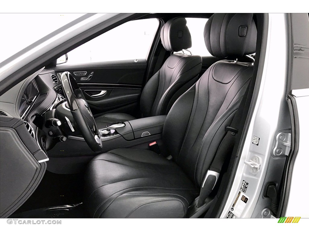 Black Interior 2017 Mercedes-Benz S 550 Sedan Photo #139054578
