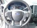 Medium Earth Gray 2017 Ford F350 Super Duty XLT Crew Cab 4x4 Steering Wheel