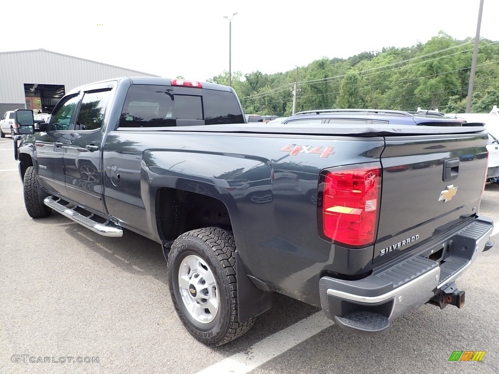 2019 Silverado 2500HD LT Crew Cab 4WD - Deep Ocean Blue Metallic / Jet Black photo #4