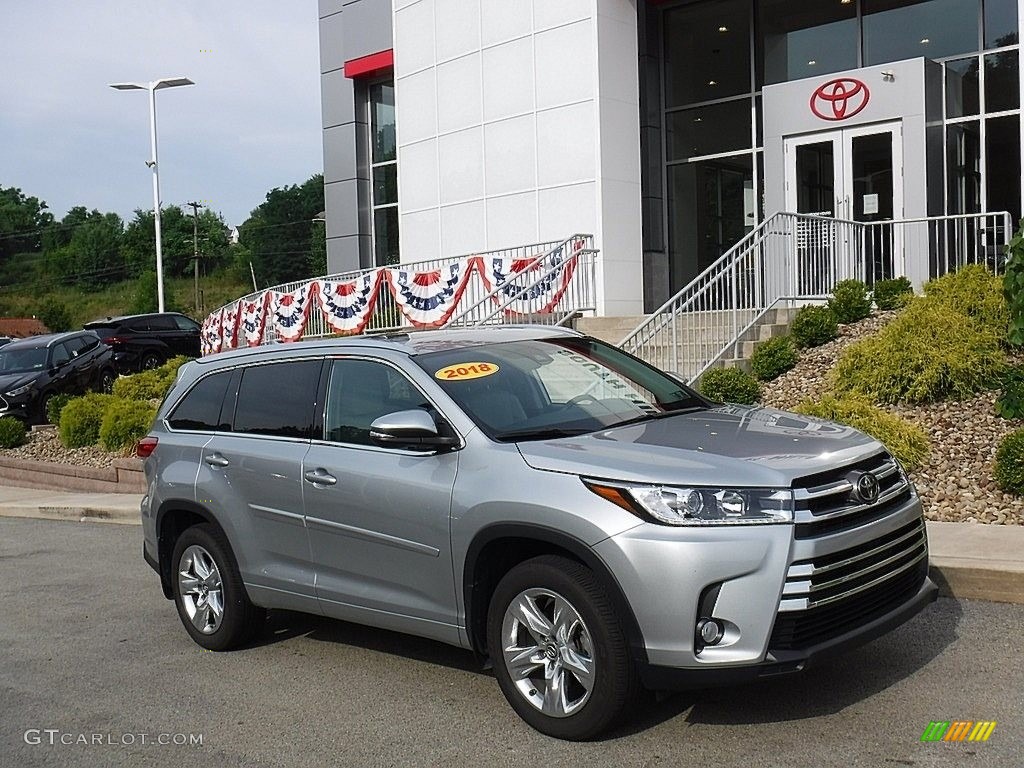 2018 Celestial Silver Metallic Toyota Highlander Limited AWD 139054064