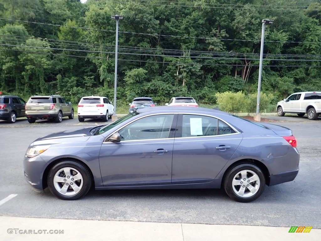 2013 Malibu LS - Atlantis Blue Metallic / Jet Black/Titanium photo #6