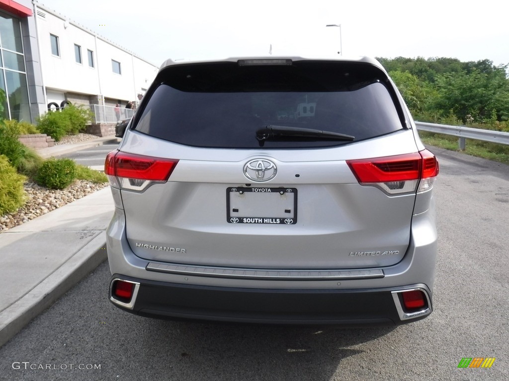 2018 Highlander Limited AWD - Celestial Silver Metallic / Ash photo #15
