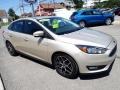 2017 White Gold Ford Focus SEL Sedan  photo #8