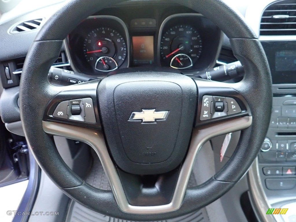 2013 Malibu LS - Atlantis Blue Metallic / Jet Black/Titanium photo #22