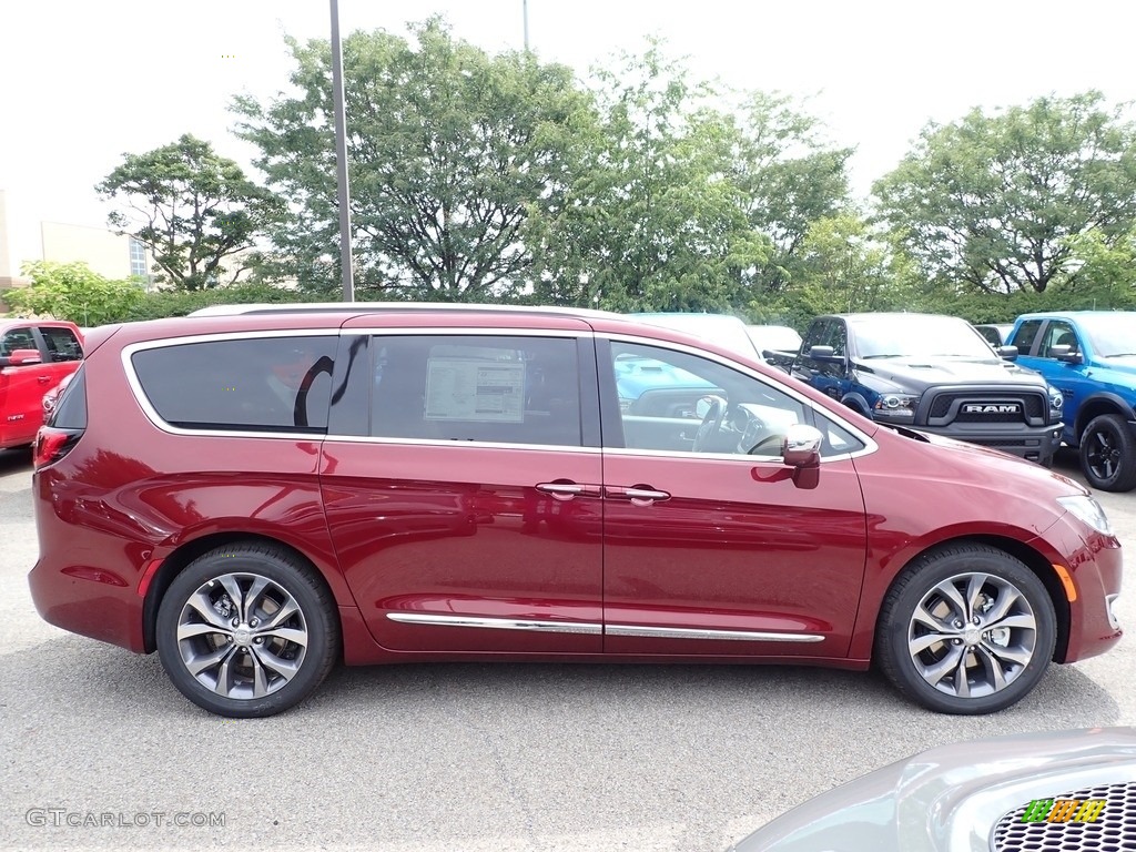 2020 Pacifica Limited - Velvet Red Pearl / Deep Mocha/Black photo #4