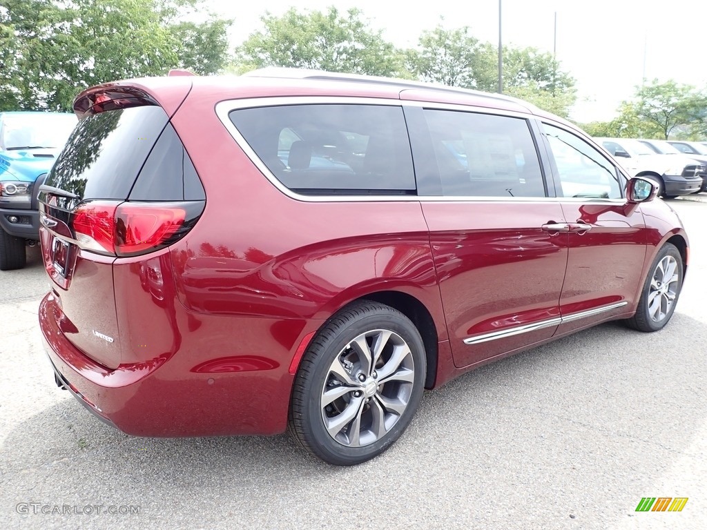 2020 Pacifica Limited - Velvet Red Pearl / Deep Mocha/Black photo #5