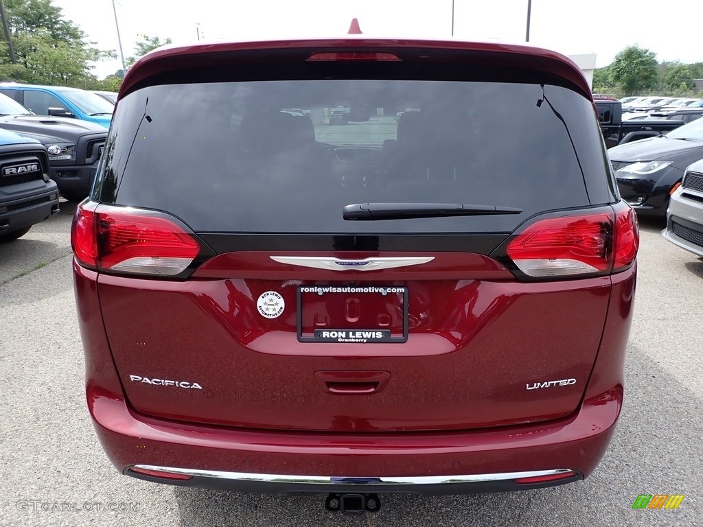2020 Pacifica Limited - Velvet Red Pearl / Deep Mocha/Black photo #6