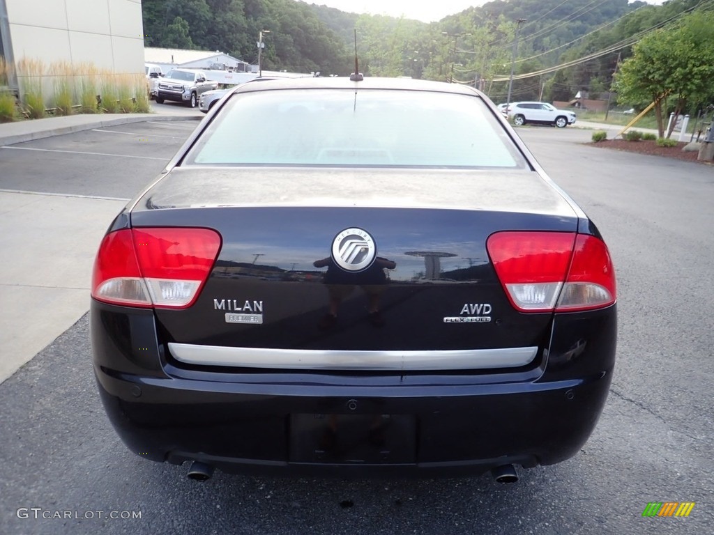 2011 Milan V6 Premier AWD - Tuxedo Black Metallic / Medium Light Stone photo #3