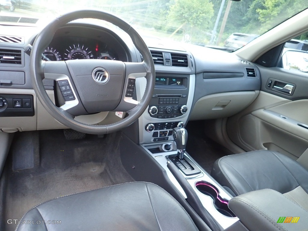 Medium Light Stone Interior 2011 Mercury Milan V6 Premier AWD Photo #139057239