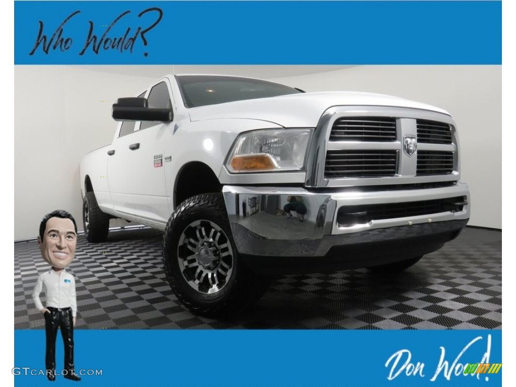 2011 Ram 2500 HD ST Crew Cab 4x4 - Bright White / Dark Slate/Medium Graystone photo #1