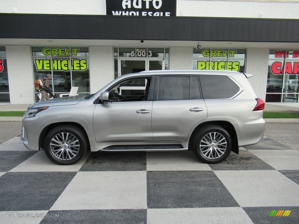 2018 LX 570 - Atomic Silver / Black photo #1