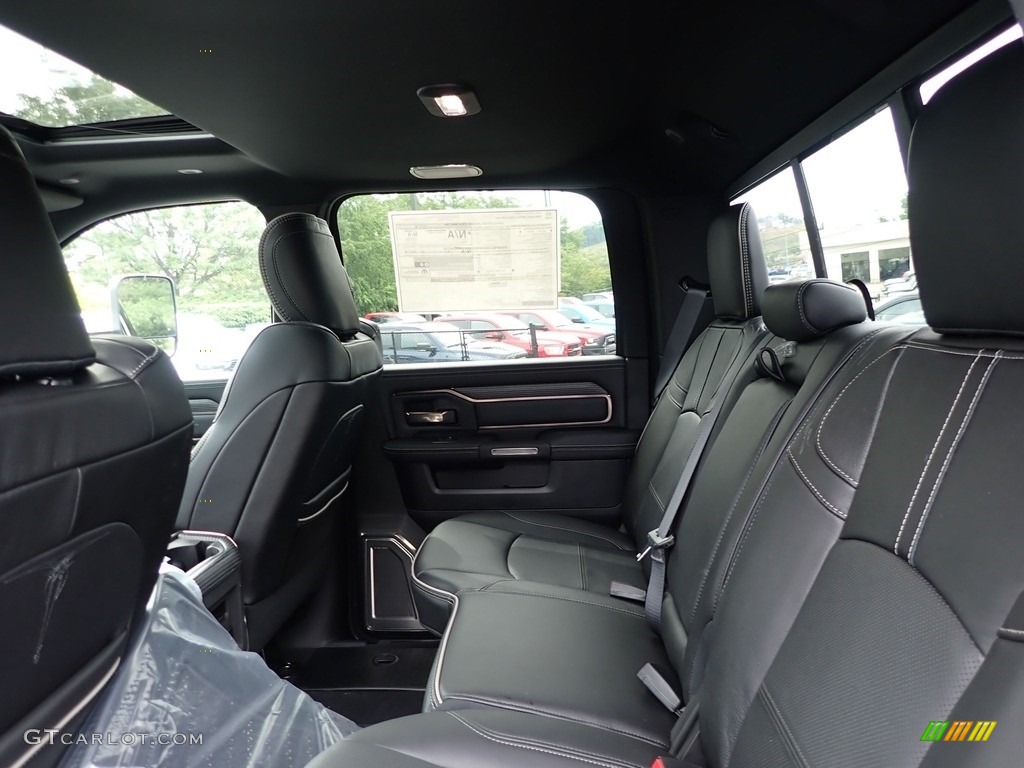 Black Interior 2020 Ram 2500 Limited Crew Cab 4x4 Photo #139060155
