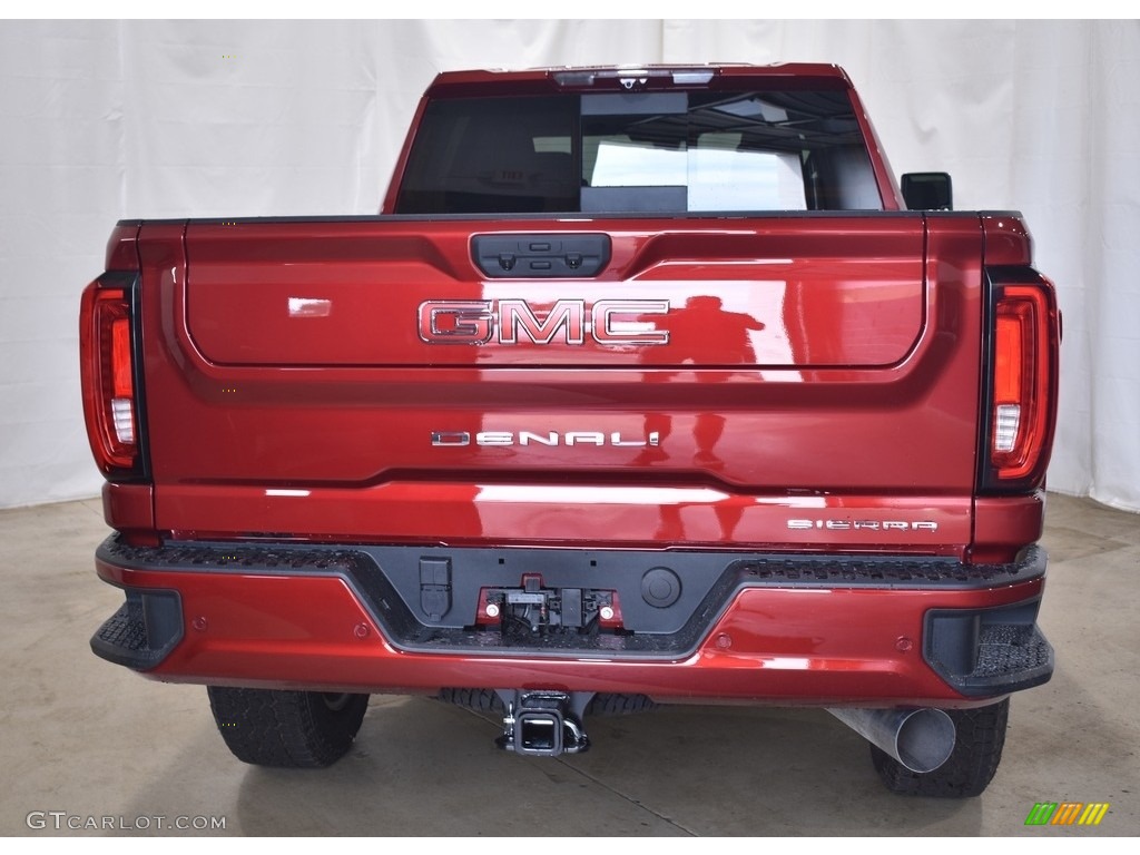 2020 Sierra 2500HD Denali Crew Cab 4WD - Red Quartz Tintcoat / Jet Black photo #3