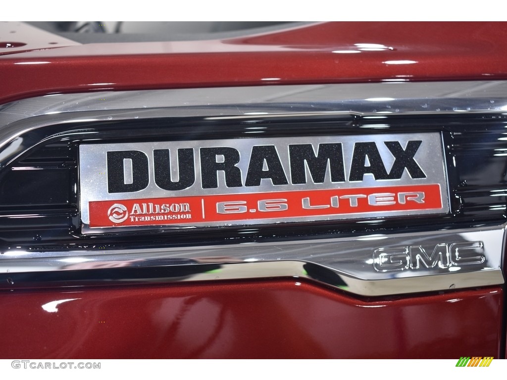 2020 Sierra 2500HD Denali Crew Cab 4WD - Red Quartz Tintcoat / Jet Black photo #6