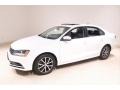 2017 Pure White Volkswagen Jetta SE  photo #3