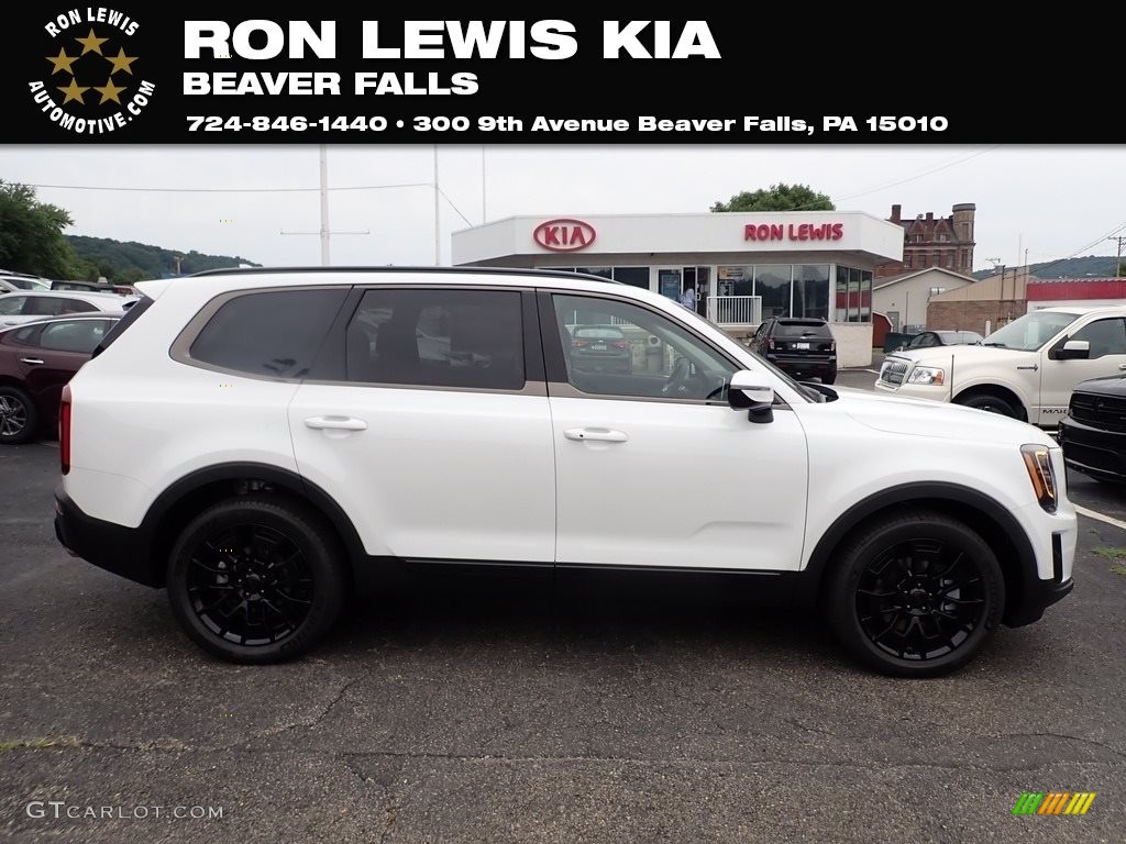2021 Telluride SX AWD - Snow White Pearl / Black photo #1