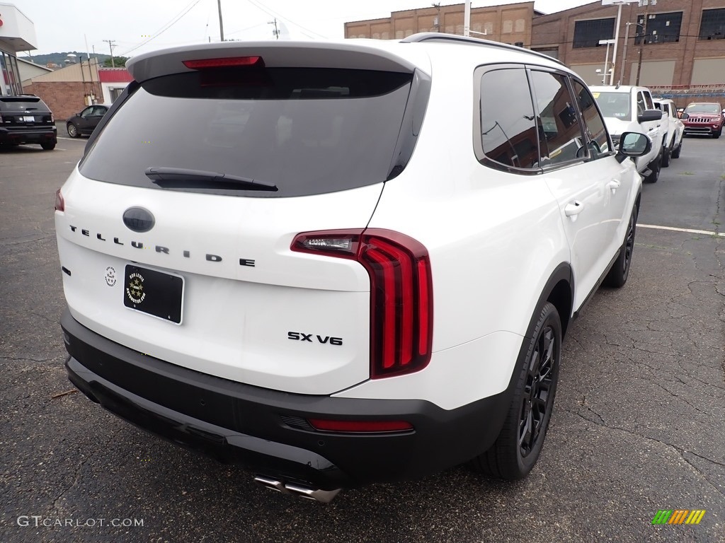 2021 Telluride SX AWD - Snow White Pearl / Black photo #2