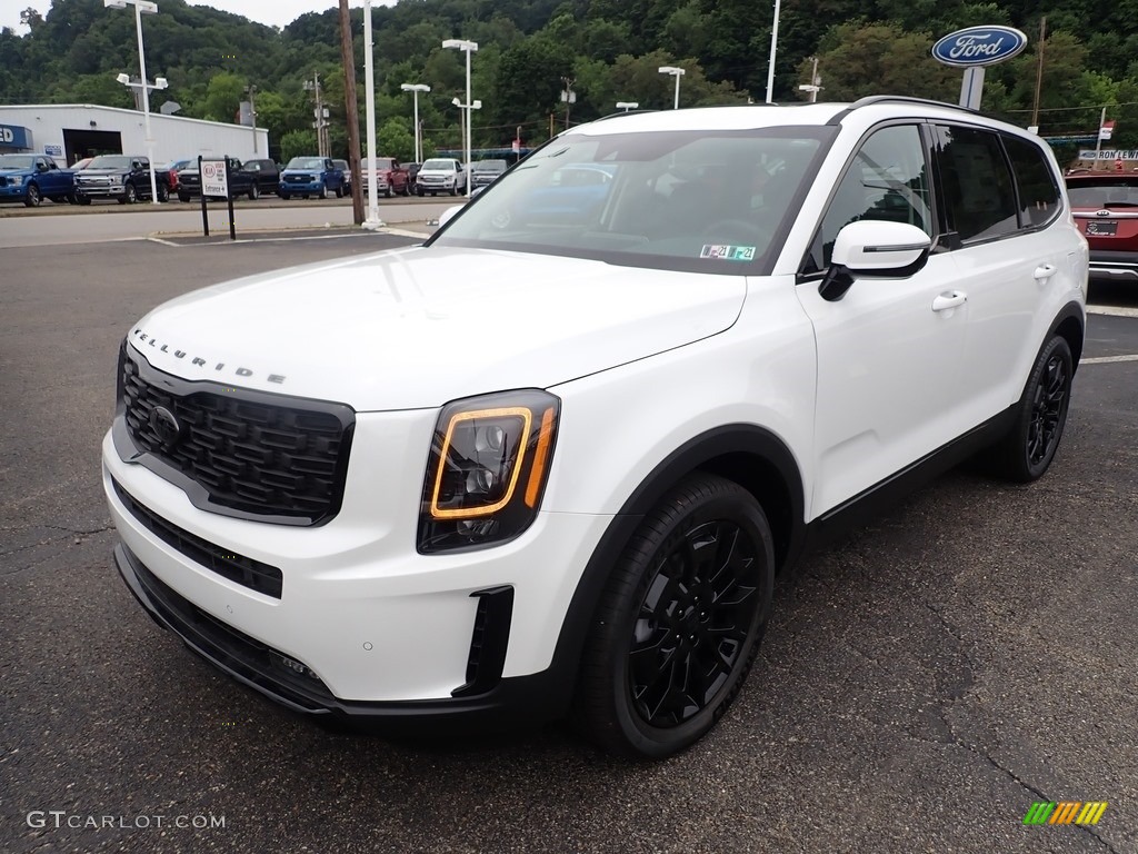 Snow White Pearl 2021 Kia Telluride SX AWD Exterior Photo #139061403