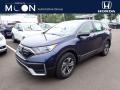 2020 Obsidian Blue Pearl Honda CR-V LX AWD  photo #1