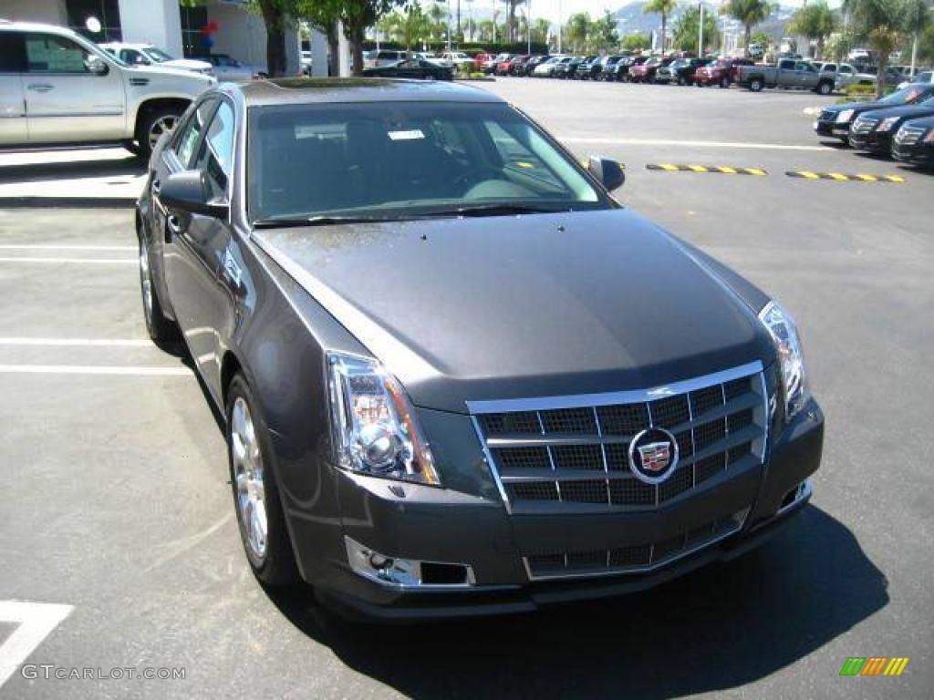 2009 CTS Sedan - Thunder Gray ChromaFlair / Ebony photo #5