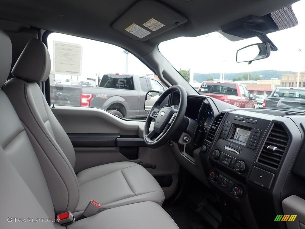 2020 F150 XL SuperCab 4x4 - Oxford White / Medium Earth Gray photo #10