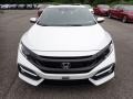 Platinum White Pearl - Civic EX Hatchback Photo No. 6