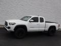 2018 Super White Toyota Tacoma TRD Off Road Access Cab 4x4  photo #2