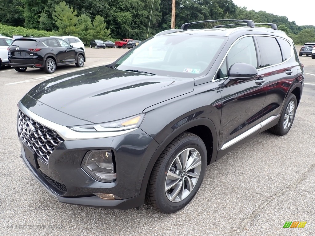 2020 Santa Fe SEL AWD - Portofino Gray / Espresso/Gray photo #5